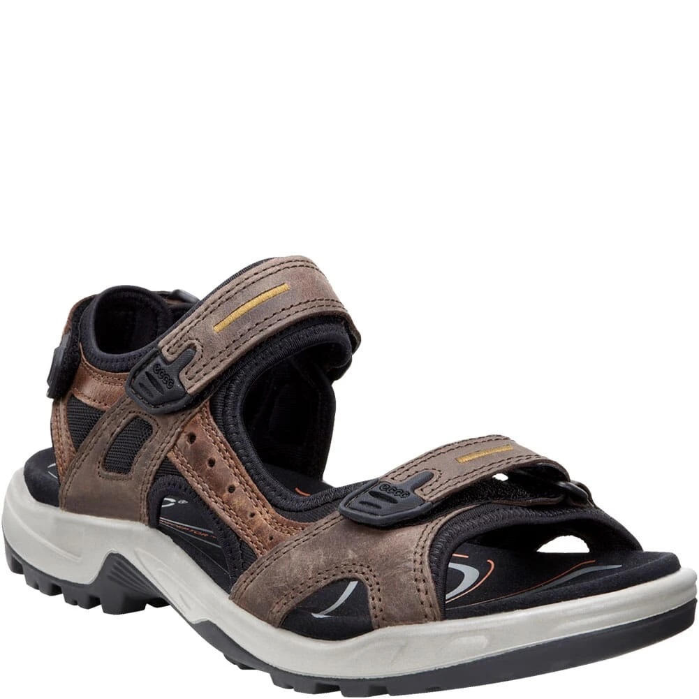 ECCO Men's Yucatan Sandals - Espressp/Cocoa Brown/Black 9 ECCO Men's Yucatan Sandals - Espressp/Cocoa Brown/Black - Image 7