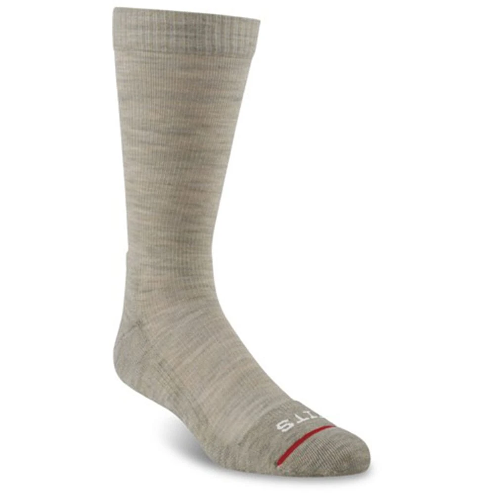 FITS Men's Medium Hiker Crew Socks - Stone 3 FITS Men's Medium Hiker Crew Socks - Stone
