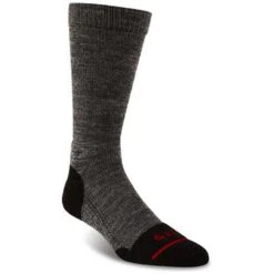 FITS Men's Light Hiker Crew Socks - Black