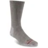 FITS Men's Expedition Rugged Crew Socks - Light Brown -Fashion Shoes Store FI1005 234