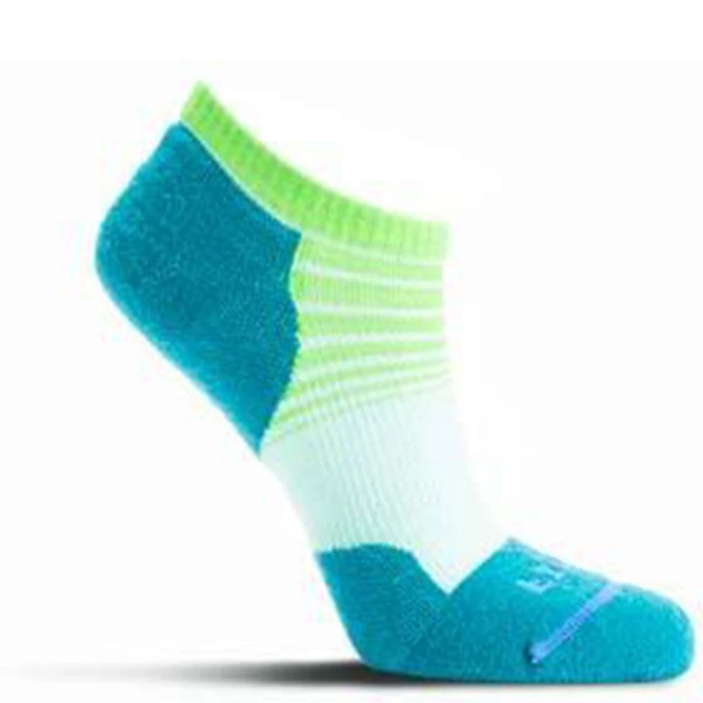 FITS Women's Tri-Stripe Light Runner Low Socks - Lucite/Biscay Bay 3 FITS Women's Tri-Stripe Light Runner Low Socks - Lucite/Biscay Bay