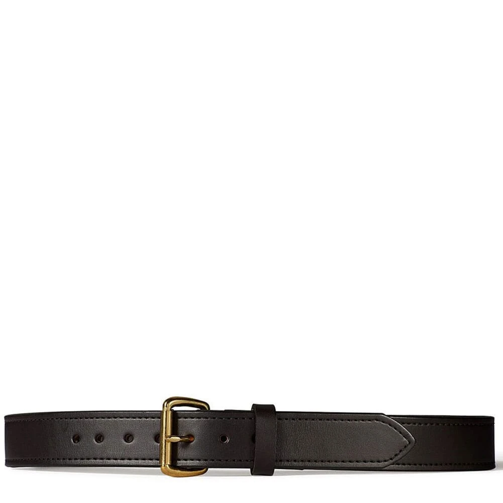Filson Men's 1-1/2IN Double Belt - Brown 3 Filson Men's 1-1/2IN Double Belt - Brown