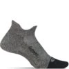 Feetures Elite Light Cushion Mini Crew - Grey -Fashion Shoes Store FUE50160