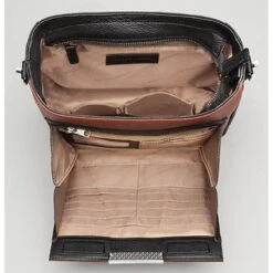 Gun Tote'n Mamas Women's Slim Cross Body Purse - Cinnamon/Black