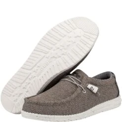 Fashion Shoes Store 30 Hey Dude Men's Wally Stretch Casual Shoes - Sand Dune Camo