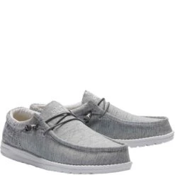 Hey Dude Men's Wally Funk Casual Shoes - Magnetite 7 Hey Dude Men's Wally Funk Casual Shoes - Magnetite -Fashion Shoes Store HD110413227 2