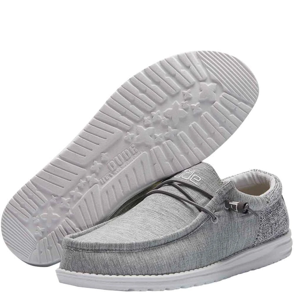 Hey Dude Men's Wally Funk Casual Shoes - Magnetite 3 Hey Dude Men's Wally Funk Casual Shoes - Magnetite