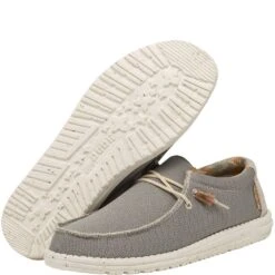 Hey Dude Men's Wally Eco Sox Casual Shoes - Cobblestone