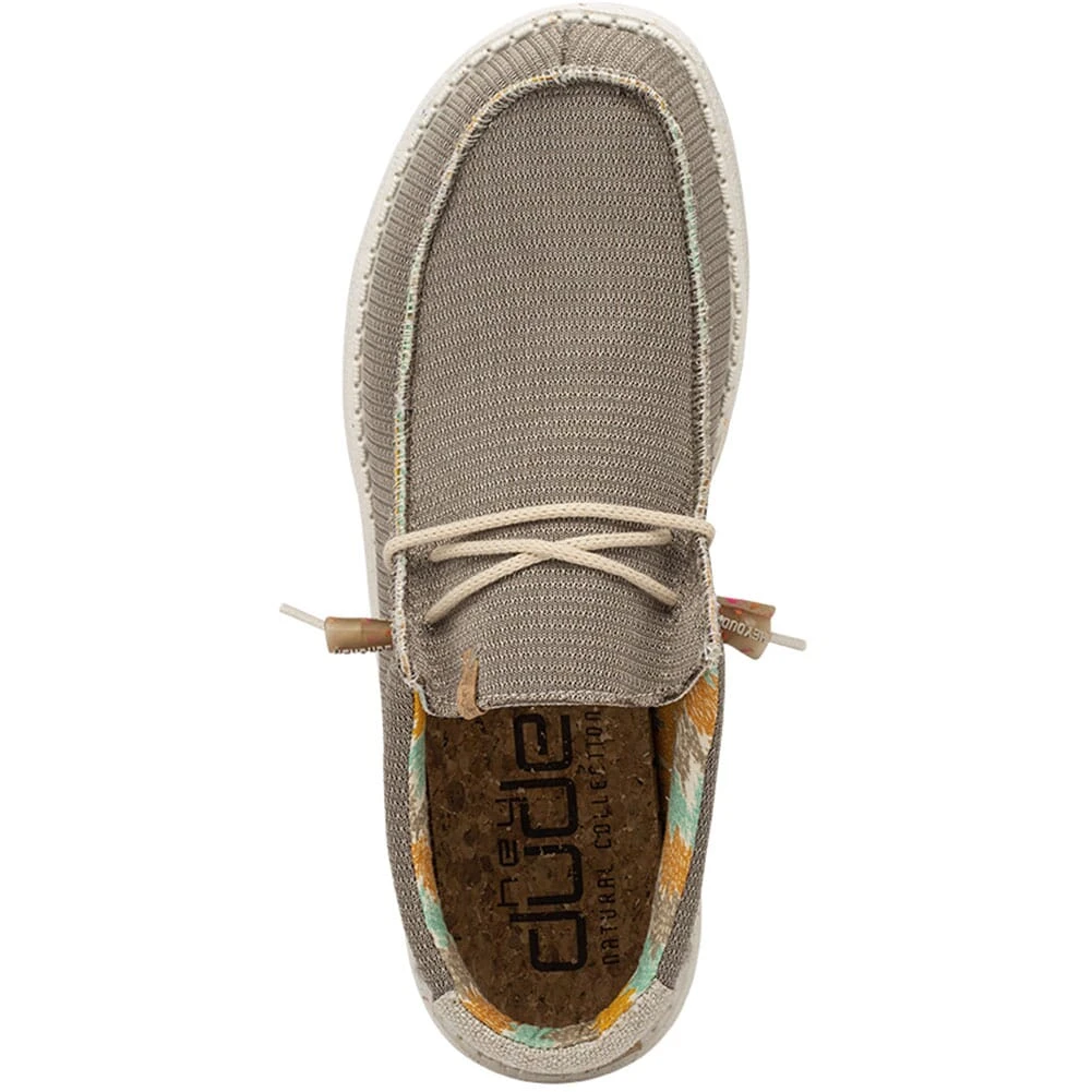 Hey Dude Men's Wally Eco Sox Casual Shoes - Desert Brown 6 Hey Dude Men's Wally Eco Sox Casual Shoes - Desert Brown - Image 4