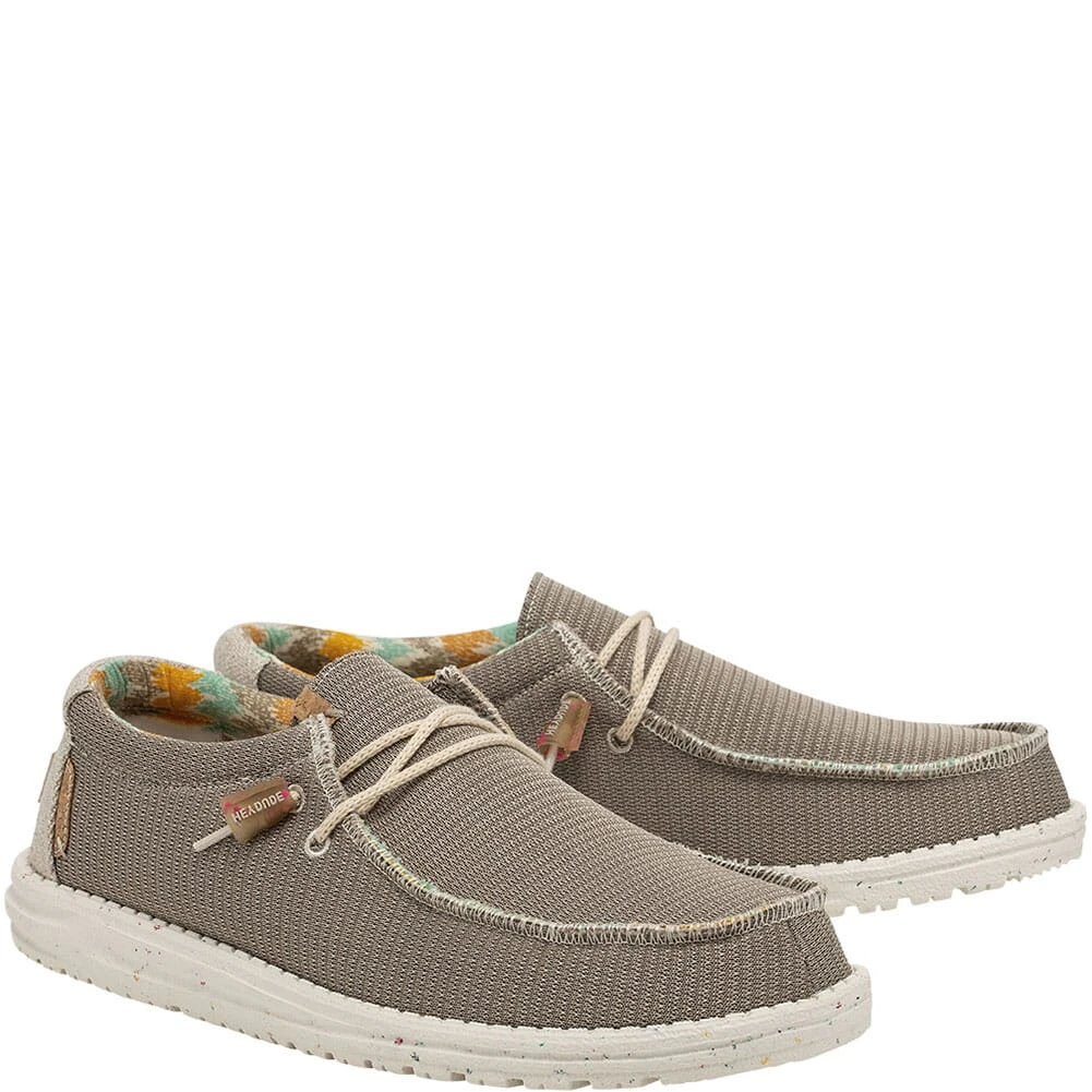 Hey Dude Men's Wally Eco Sox Casual Shoes - Desert Brown 8 Hey Dude Men's Wally Eco Sox Casual Shoes - Desert Brown - Image 6