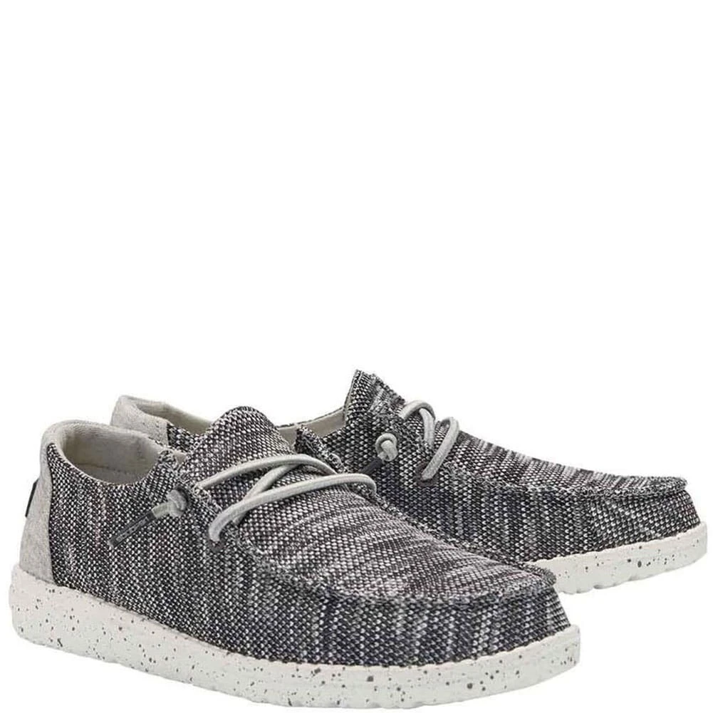 Hey Dude Women's Wendy Sox Casual Shoes - Dark Grey 7 Hey Dude Women's Wendy Sox Casual Shoes - Dark Grey - Image 5