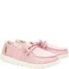 Hey Dude Kid's Wendy Linen Casual Shoes - Cotton Candy -Fashion Shoes Store HD130125018