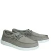 Hey Dude Kid's Wally Casual Shoes - Grey 1 Hey Dude Kid's Wally Casual Shoes - Grey -Fashion Shoes Store HD130133000