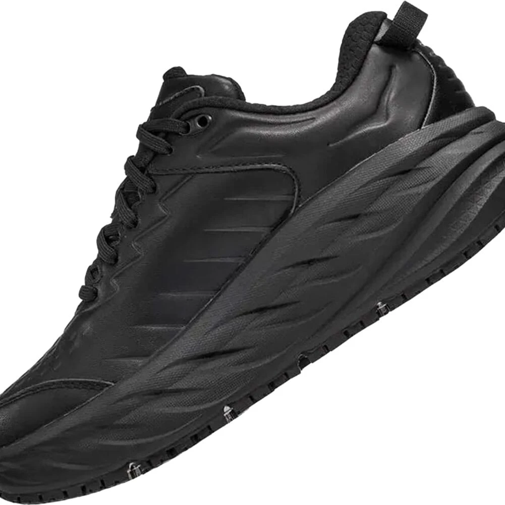 Hoka One One Women's Bondi SR Running Shoes - Black 4 Hoka One One Women's Bondi SR Running Shoes - Black - Image 2