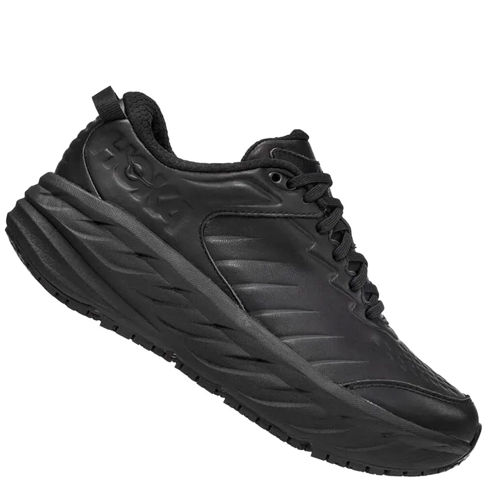 Hoka One One Women's Bondi SR Running Shoes - Black 5 Hoka One One Women's Bondi SR Running Shoes - Black - Image 3