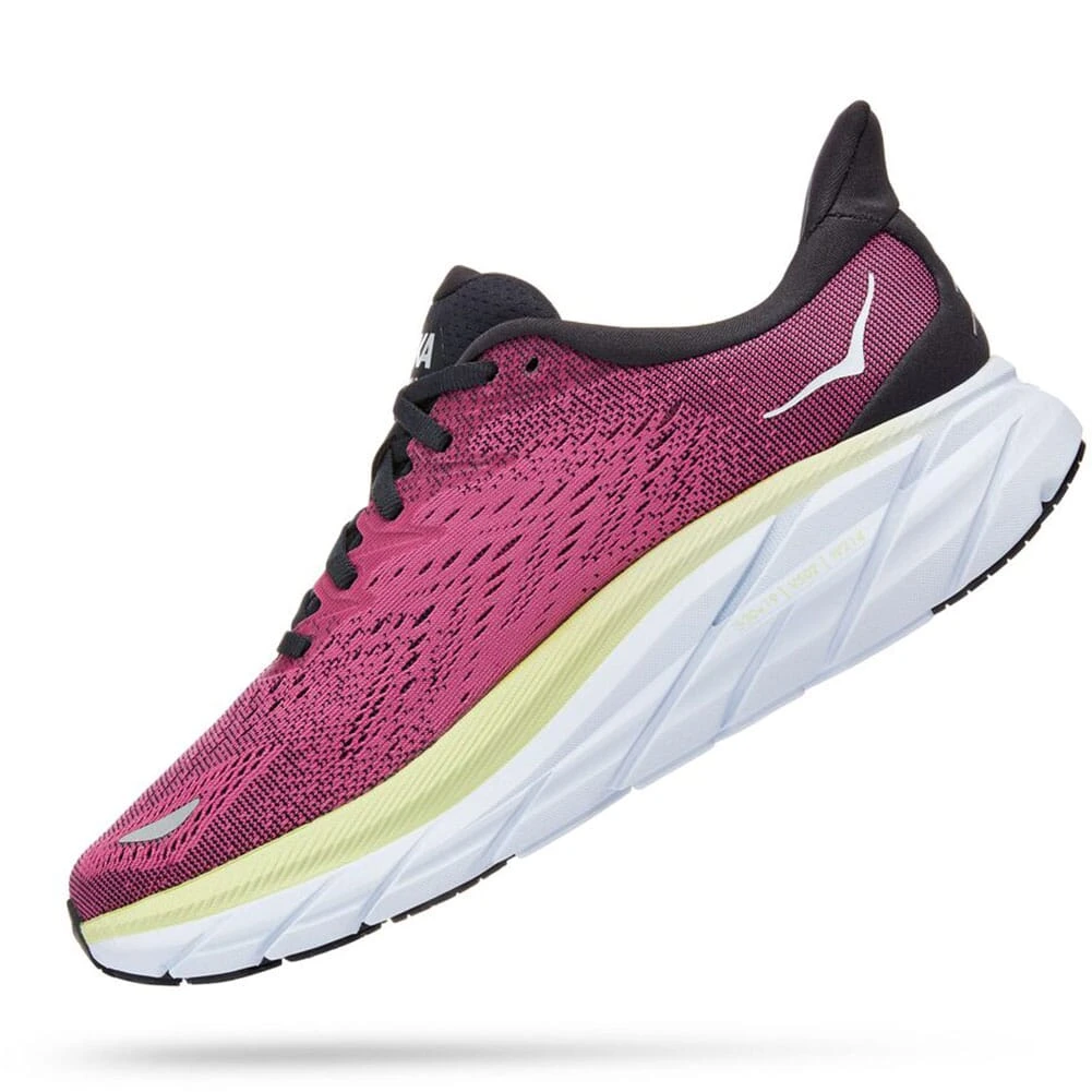 Hoka One One Women's Clifton 8 Athletic Shoes - Ibis Rose 4 Hoka One One Women's Clifton 8 Athletic Shoes - Ibis Rose - Image 2