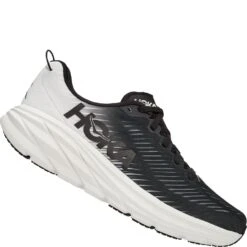 Hoka One One Men's Rincon 3 Running Shoes - Black/White 9 Hoka One One Men's Rincon 3 Running Shoes - Black/White -Fashion Shoes Store HK1119395 BWHT 2