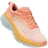 Hoka One One Women's Bondi 8 Athletic Shoes - Coral/Peach -Fashion Shoes Store HK1127952 SCPP
