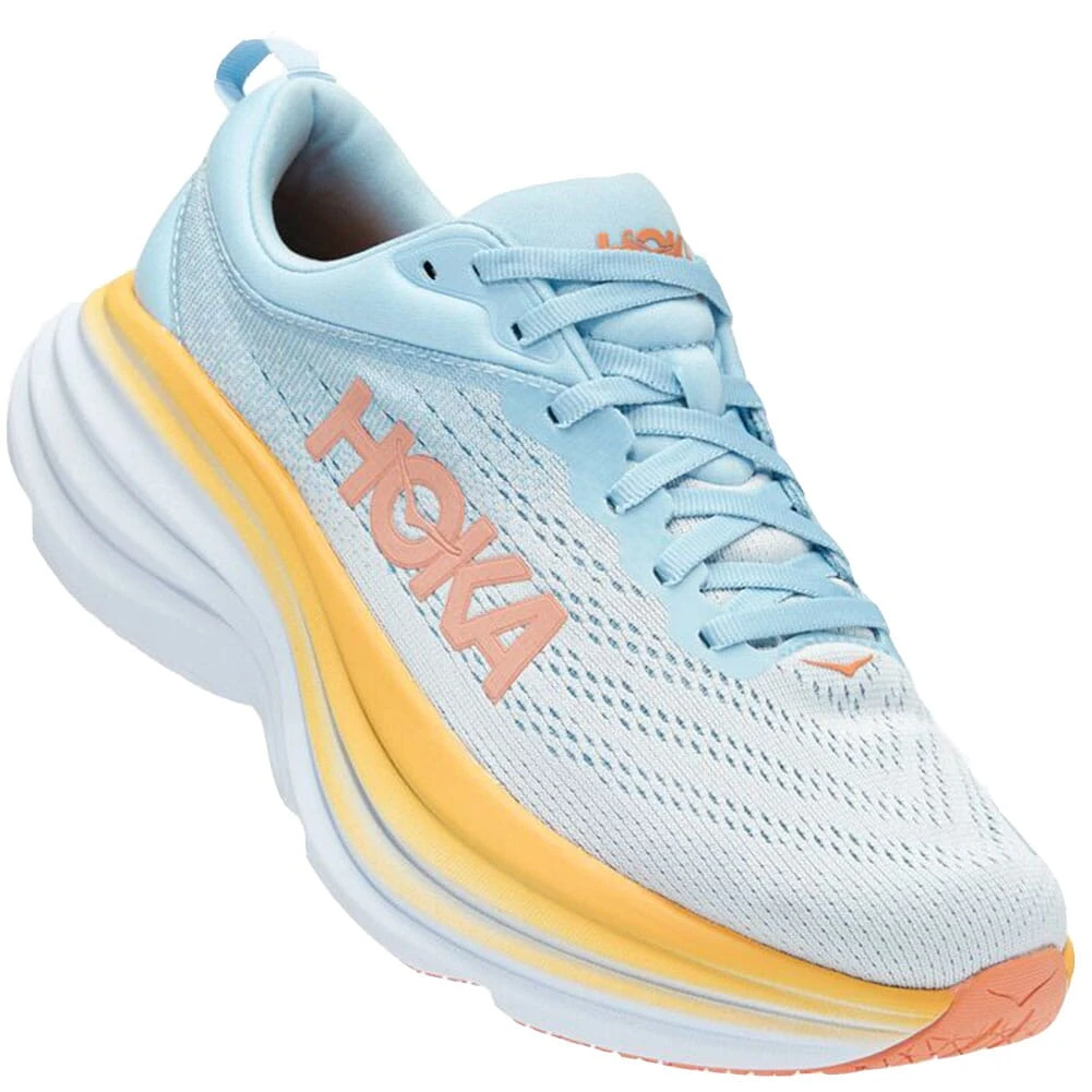 Hoka One One Women's Bondi 8 Athletic Shoes - Summer Song 3 Hoka One One Women's Bondi 8 Athletic Shoes - Summer Song