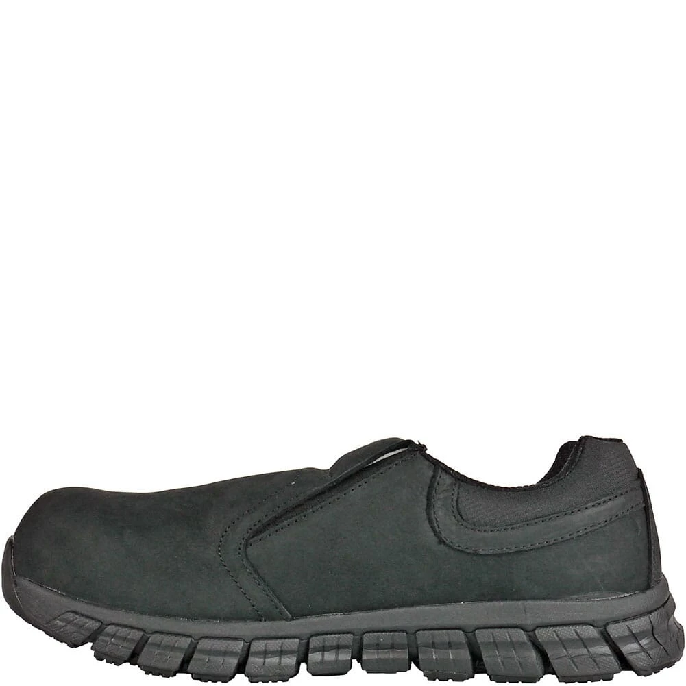 Hoss Men's Slipknot Safety Shoes - Black 4 Hoss Men's Slipknot Safety Shoes - Black - Image 2