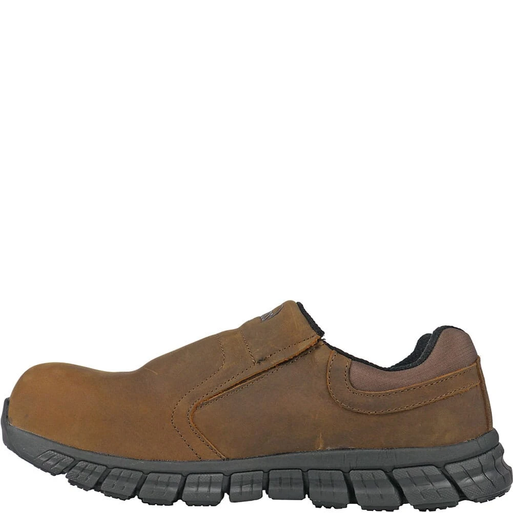 Hoss Men's Slipknot Safety Shoes - Brown 4 Hoss Men's Slipknot Safety Shoes - Brown - Image 2