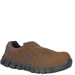 Hoss Men's Slipknot Safety Shoes - Brown 15 Hoss Men's Slipknot Safety Shoes - Brown -Fashion Shoes Store HO30202 6