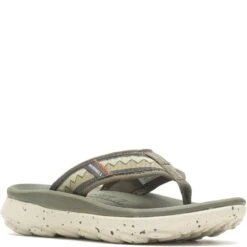 Merrell Men's Hut Ultra Flip Flops - Olive