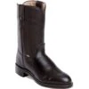 Justin Men's Temple Western Ropers - Black 1 Justin Men's Temple Western Ropers - Black -Fashion Shoes Store JUJB3000