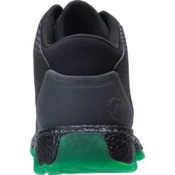 Footrests By Hytest Men's 2.0 Xergy Trainer Safety Shoes - Black/Green -Fashion Shoes Store K21109 3