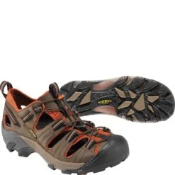 KEEN Men's Arroyo II Casual Sandals - Black Olive/Bombay Brown -Fashion Shoes Store KE1008419 4