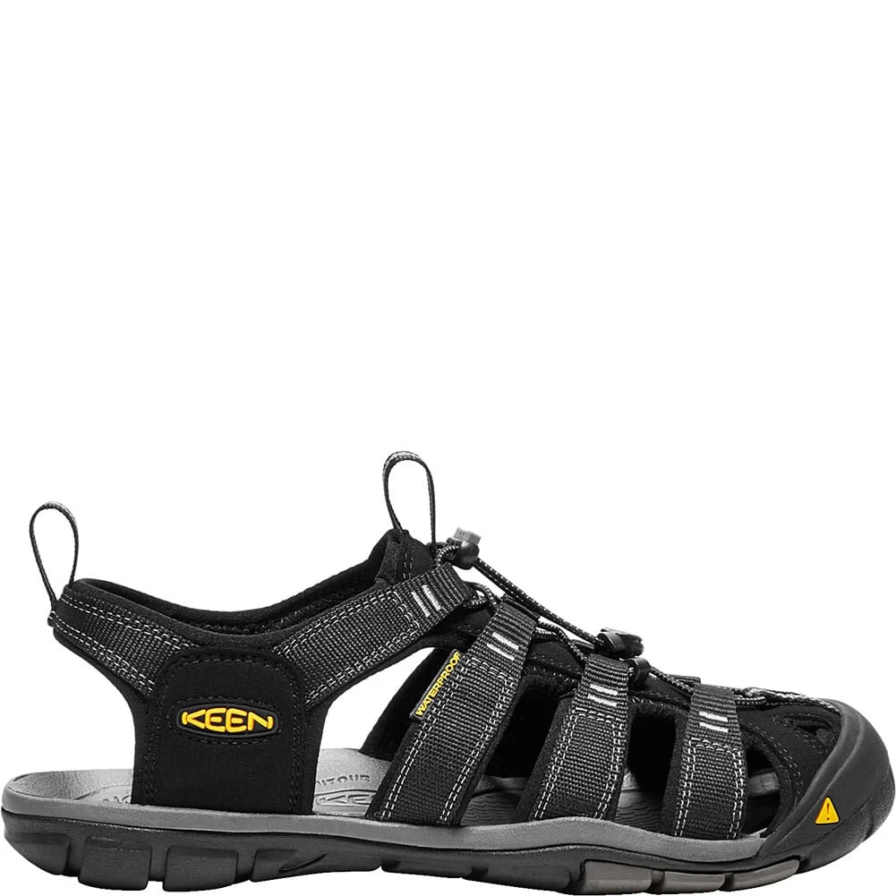 KEEN Men's Clearwater CNX Sandals - Black/Gargoyle 5 KEEN Men's Clearwater CNX Sandals - Black/Gargoyle - Image 3