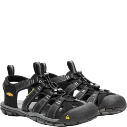 KEEN Men's Clearwater CNX Sandals - Black/Gargoyle 14 KEEN Men's Clearwater CNX Sandals - Black/Gargoyle -Fashion Shoes Store KE1008660 5