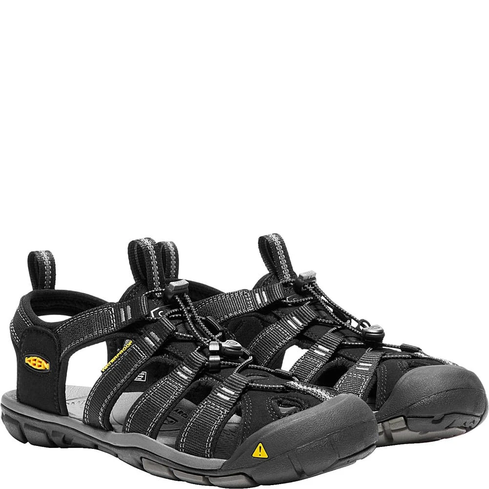KEEN Men's Clearwater CNX Sandals - Black/Gargoyle 8 KEEN Men's Clearwater CNX Sandals - Black/Gargoyle - Image 6