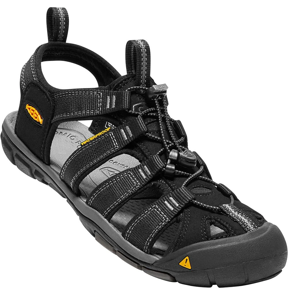 KEEN Men's Clearwater CNX Sandals - Black/Gargoyle 9 KEEN Men's Clearwater CNX Sandals - Black/Gargoyle - Image 7