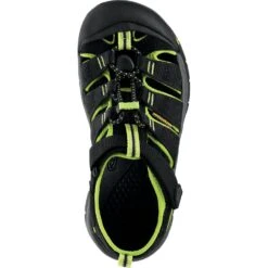 KEEN Little Kid's Newport H2 Sandals - Black/Lime Green 13 KEEN Little Kid's Newport H2 Sandals - Black/Lime Green -Fashion Shoes Store KE1009942 4