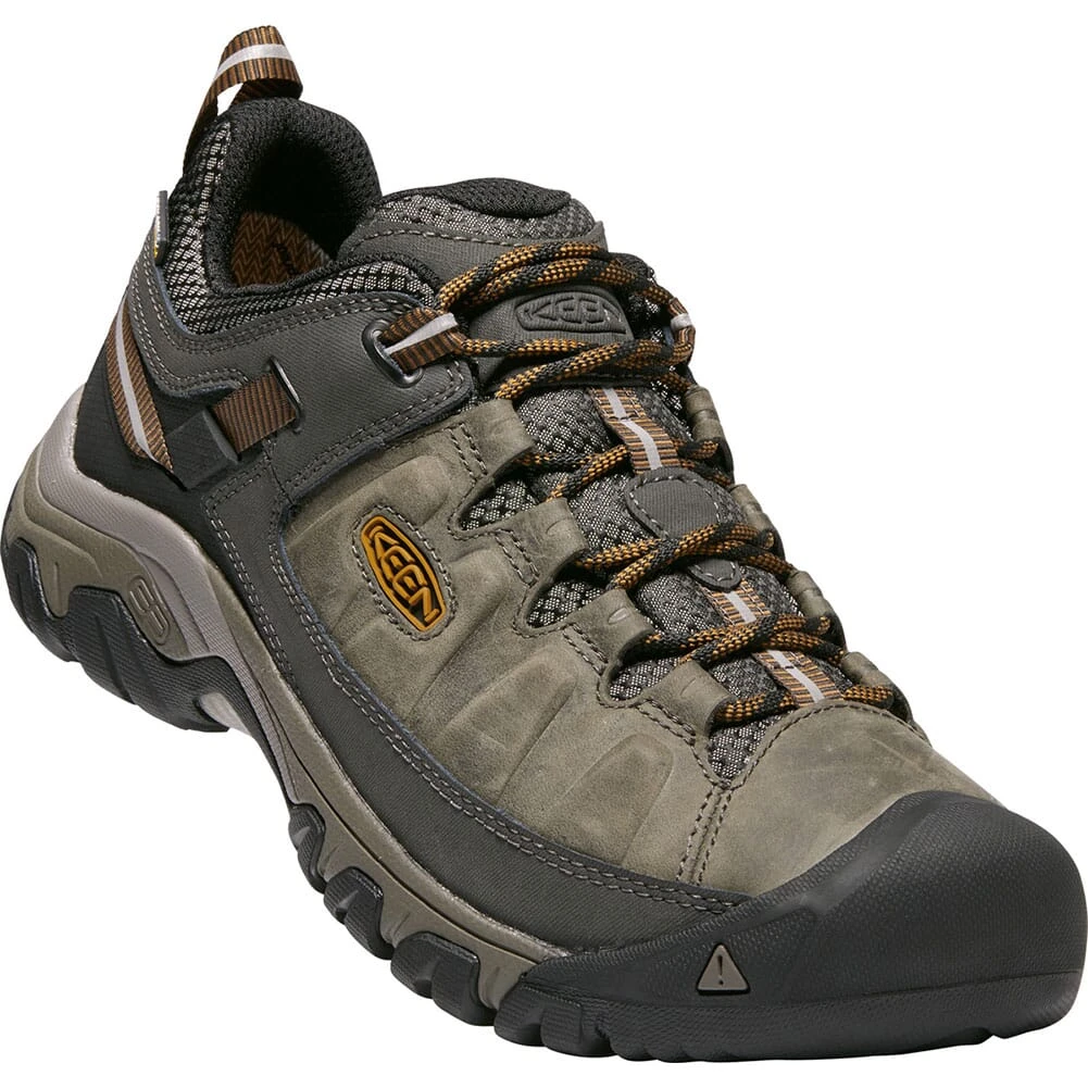Keen Men's Targhee III WP Hiking Shoes - Black Olive 3 Keen Men's Targhee III WP Hiking Shoes - Black Olive
