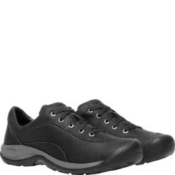 KEEN Women's Presidio II Casual Shoes - Black/Steel Grey -Fashion Shoes Store KE1018314 2