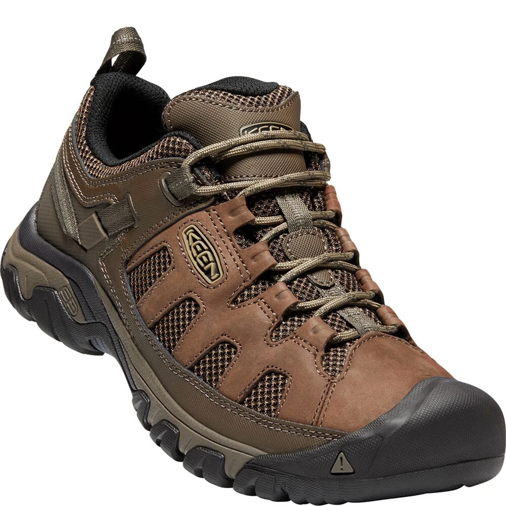 KEEN Men's Targhee Vent Hiking Shoes - Cuban/Antique Bronze 5 KEEN Men's Targhee Vent Hiking Shoes - Cuban/Antique Bronze - Image 3