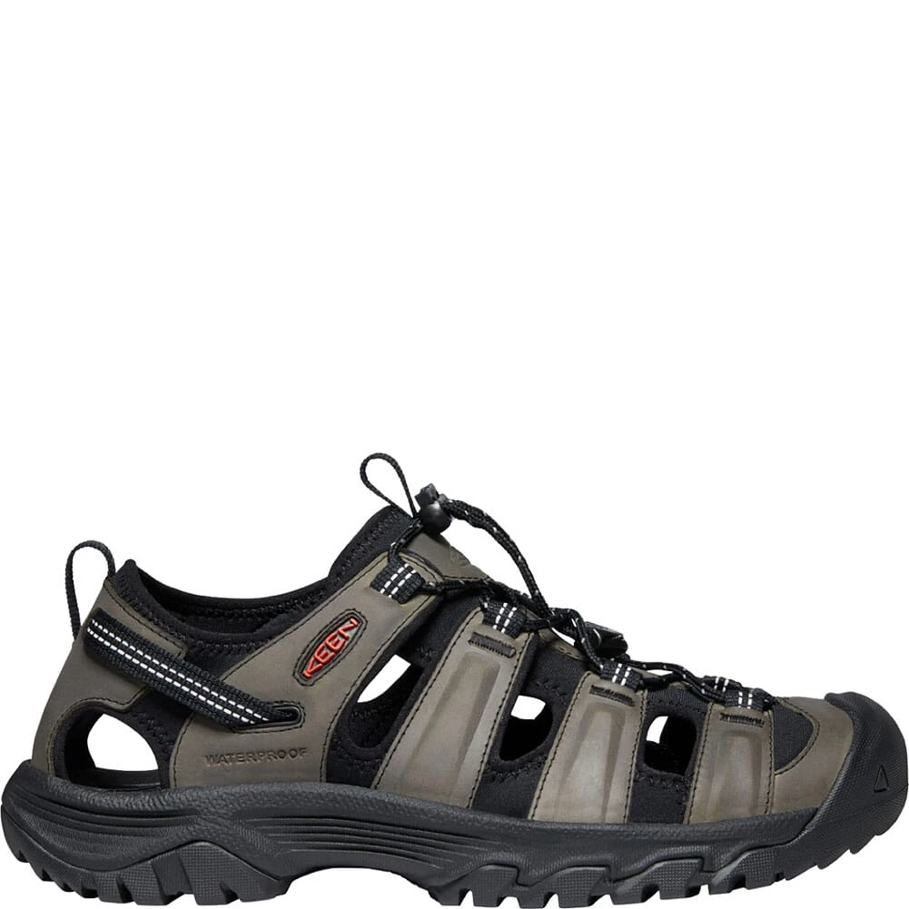KEEN Men's Targhee III Sandals - Grey/Black 4 KEEN Men's Targhee III Sandals - Grey/Black - Image 2