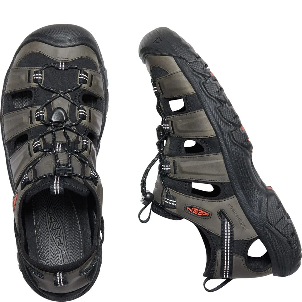 KEEN Men's Targhee III Sandals - Grey/Black 6 KEEN Men's Targhee III Sandals - Grey/Black - Image 4