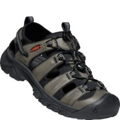 KEEN Men's Targhee III Sandals - Grey/Black 11 KEEN Men's Targhee III Sandals - Grey/Black -Fashion Shoes Store KE1022428 4