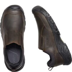 KEEN Men's Targhee III Slip Ons - Dark Earth/Mulch -Fashion Shoes Store KE1022658 3