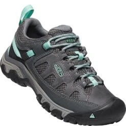 KEEN Women's Targhee Vent Hiking Shoes - Steel Grey/Ocean Wave 9 KEEN Women's Targhee Vent Hiking Shoes - Steel Grey/Ocean Wave -Fashion Shoes Store KE1023033 3