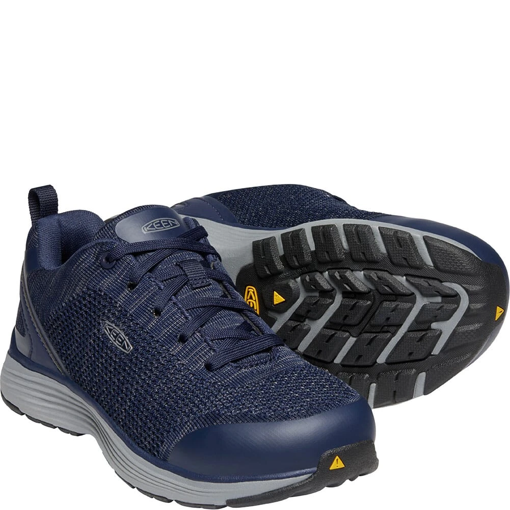 KEEN Utility Women's Sparta Safety Shoes - Mood Indigo/Steel Grey 6 KEEN Utility Women's Sparta Safety Shoes - Mood Indigo/Steel Grey - Image 4