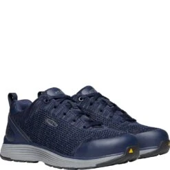 KEEN Utility Women's Sparta Safety Shoes - Mood Indigo/Steel Grey 16 KEEN Utility Women's Sparta Safety Shoes - Mood Indigo/Steel Grey -Fashion Shoes Store KE1023213 6