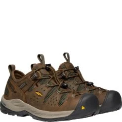 KEEN Utility Men's Atlanta Cool II ESD Work Shoes - Cascade Brown/Forest -Fashion Shoes Store KE1023218 5