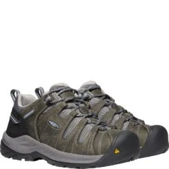 KEEN Utility Women's Flint II EH Work Shoes - Steel Grey/Paloma -Fashion Shoes Store KE1023253 5