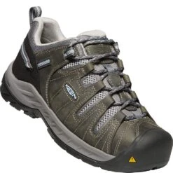 KEEN Utility Women's Flint II EH Work Shoes - Steel Grey/Paloma -Fashion Shoes Store KE1023253 6