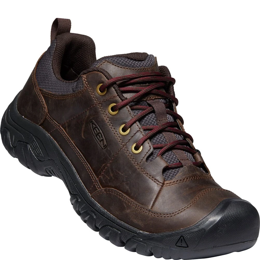KEEN Men's Targhee III Wide Casual Shoes - Dark Earth/Mulch 3 KEEN Men's Targhee III Wide Casual Shoes - Dark Earth/Mulch
