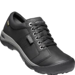 KEEN Men's Austin WP Casual Shoes - Black 7 KEEN Men's Austin WP Casual Shoes - Black -Fashion Shoes Store KE1024272 2